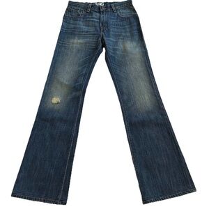 Levi’s VTG “1974 Boot Cut” Orange Tab Jeans Men’s 29x32 Whisker Fade Distressed